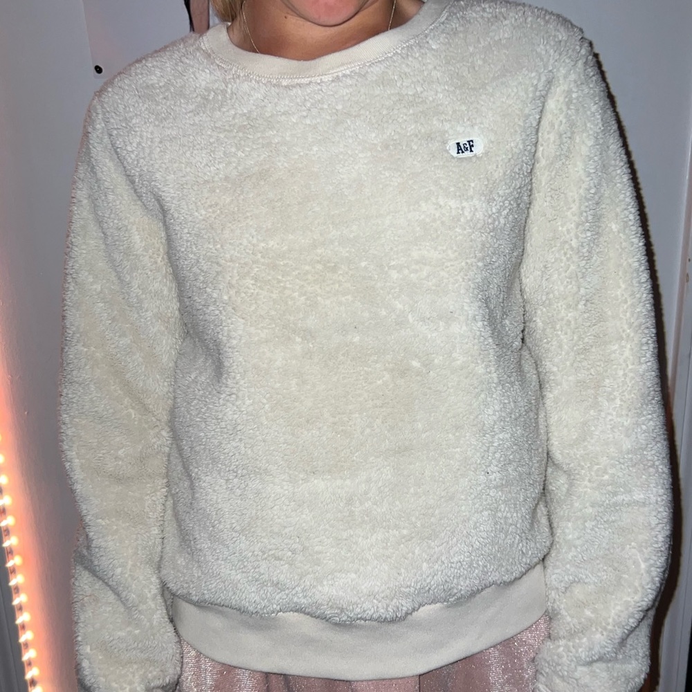 Abercrombie and fitch Sherpa crew neck